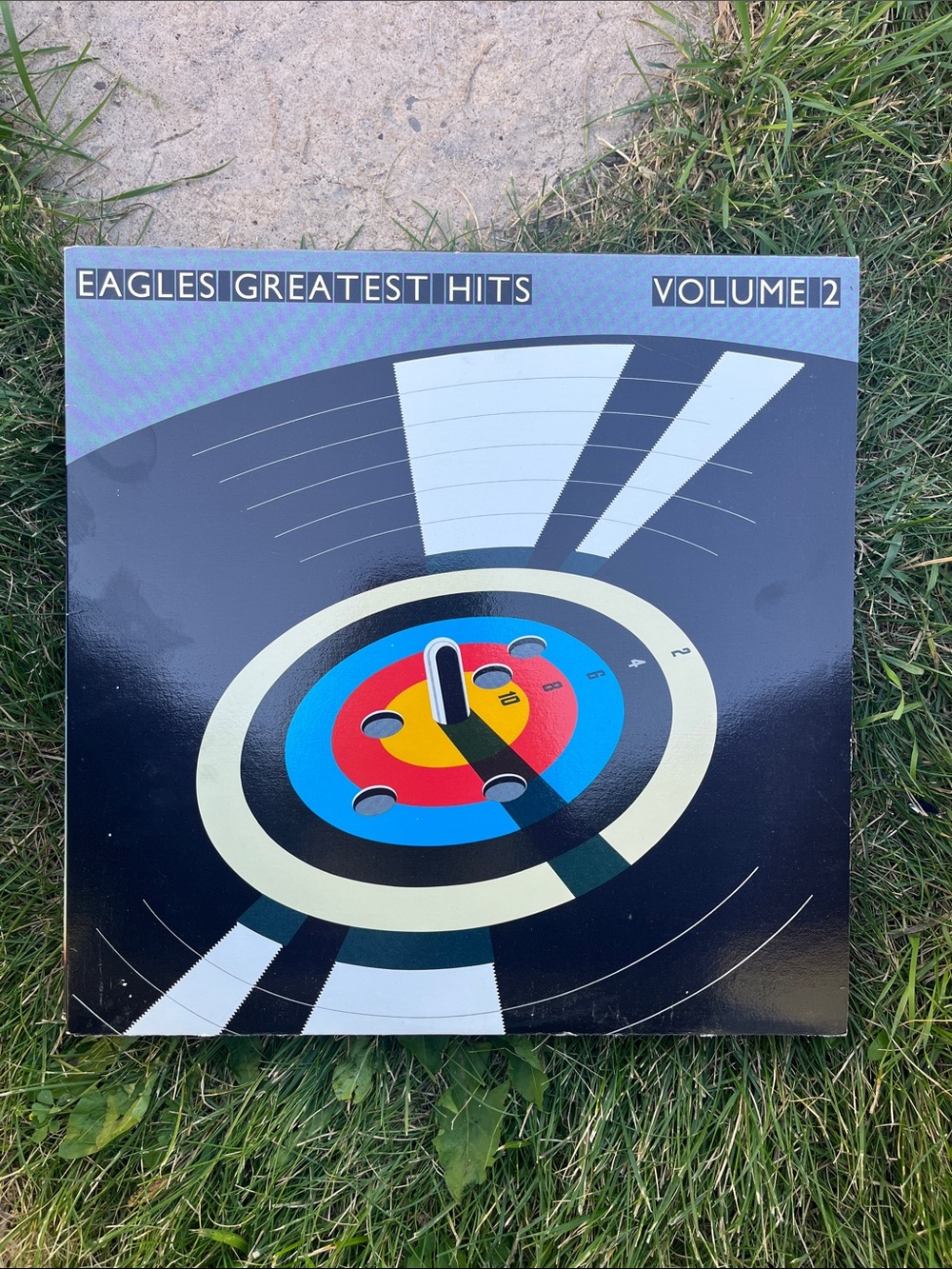 Eagles - Greatest Hits Volume 2 (Vinyl) — Blue, Black, Cream, Red Accents